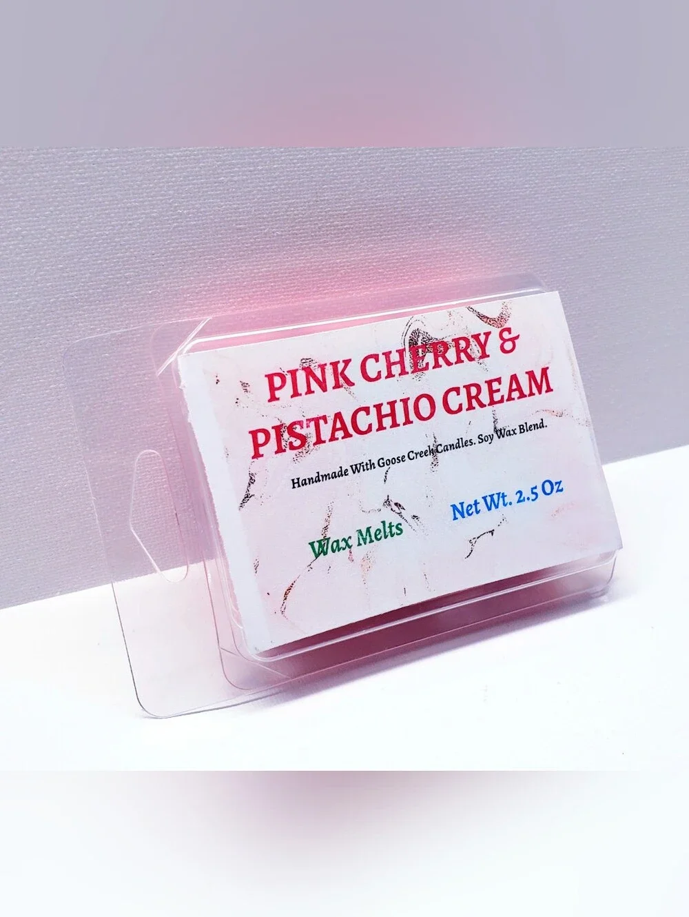 PINK CHERRY & PISTACHIO CREAM -Goose Creek Candle Wax Melts- $8 per pack